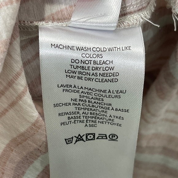 New Free People Oversized Short Sleeve Button Down Shirt Sz Small - Picture 7 of 8